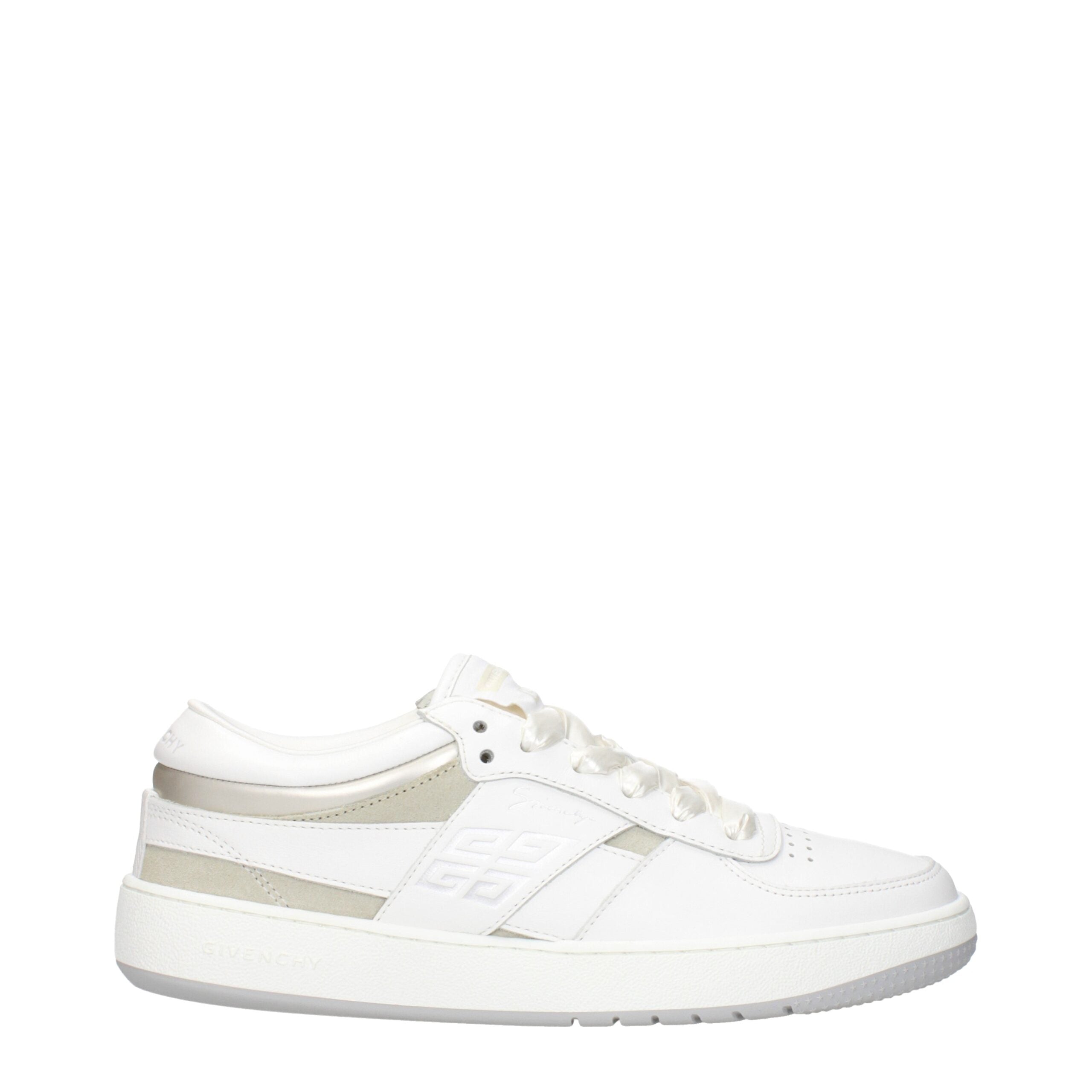 Givenchy White Leather Low Top Sneakers Givenchy