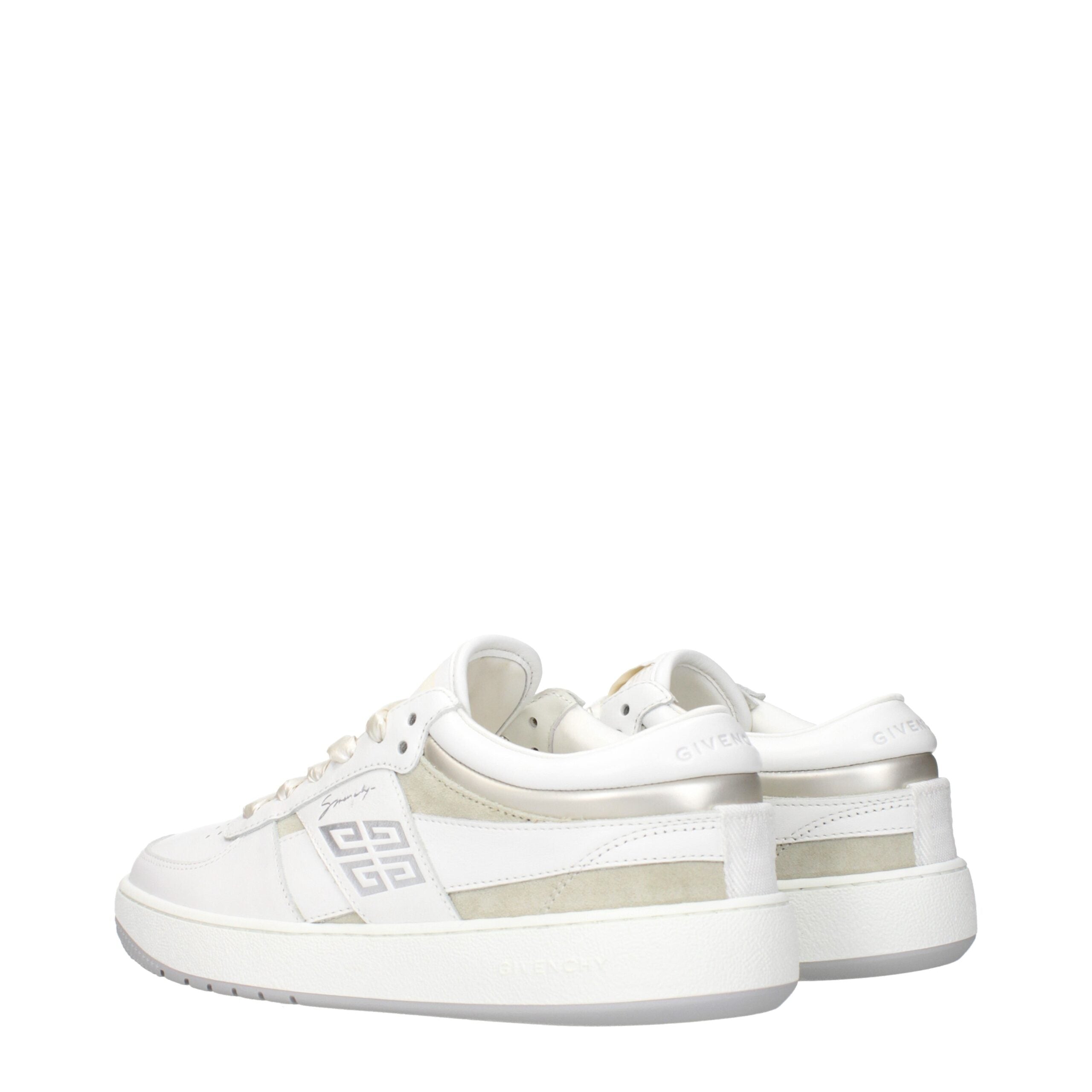 Givenchy White Leather Low Top Sneakers Givenchy