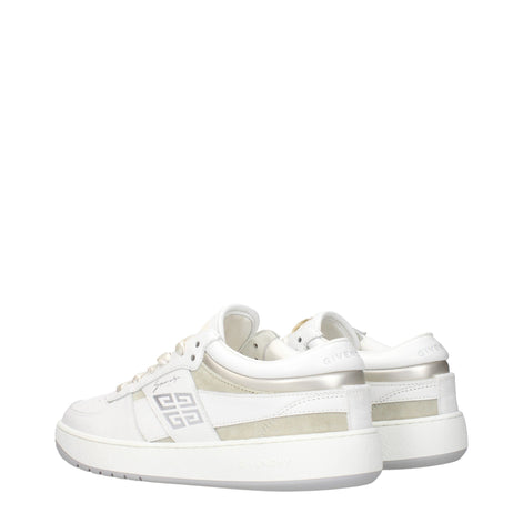 Givenchy White Leather Low Top Sneakers Givenchy
