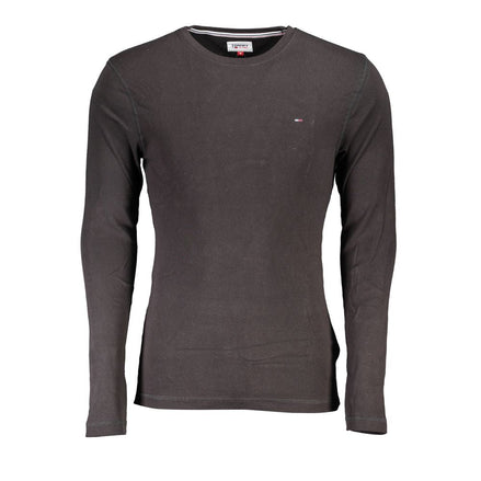 Tommy Hilfiger Black Cotton Men's T-Shirt Tommy Hilfiger