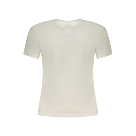 Tommy Hilfiger Bianco Cotton Women T-Shirt Tommy Hilfiger