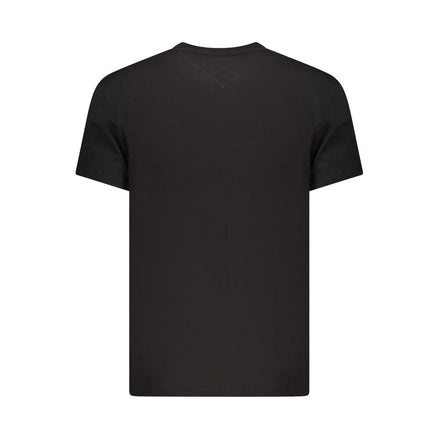 Tommy Hilfiger Black Cotton Men's T-Shirt Tommy Hilfiger