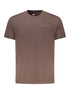 Tommy Hilfiger Marrone Cotton Mens T-Shirt Tommy Hilfiger