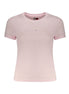 Tommy Hilfiger Pink Cotton Women T-Shirt Tommy Hilfiger