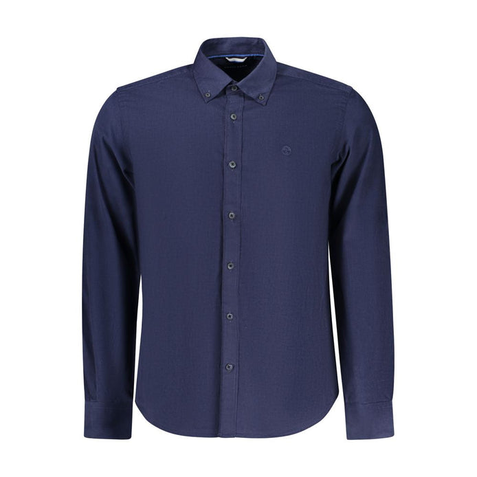 North Sails Blue Cotton Men's Shirt North Sails