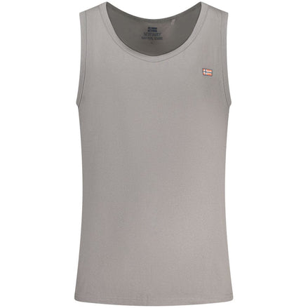 Norway 1963 Grigio Cotton Men Tank Top