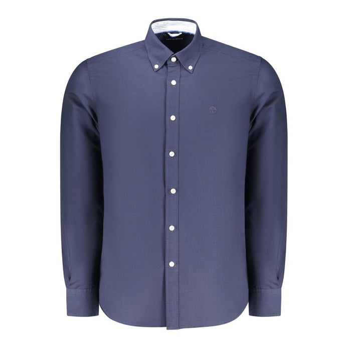North Sails Blue Cotton Men's Shirt North Sails
