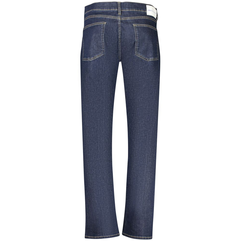 North Sails Blu Cotton Men Jeans North Sails