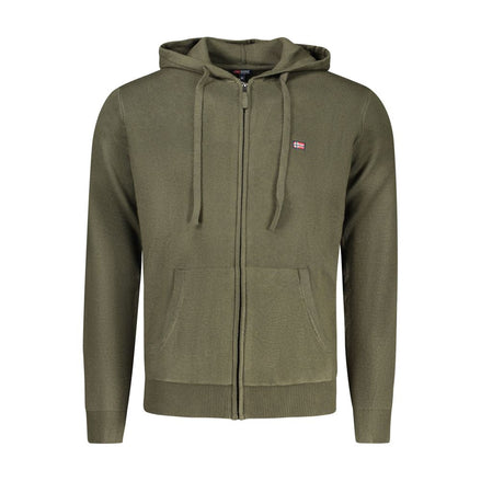 Norway 1963 Verde Poliammide Men Cardigan Norway 1963