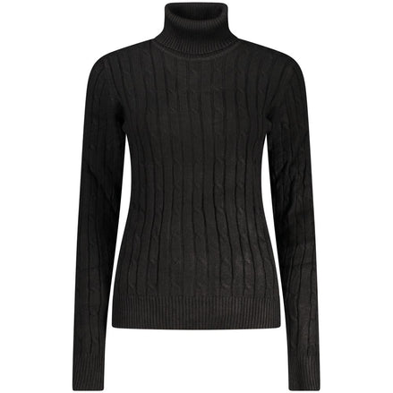 Norway 1963 Black Viscose Women Sweater Norway 1963
