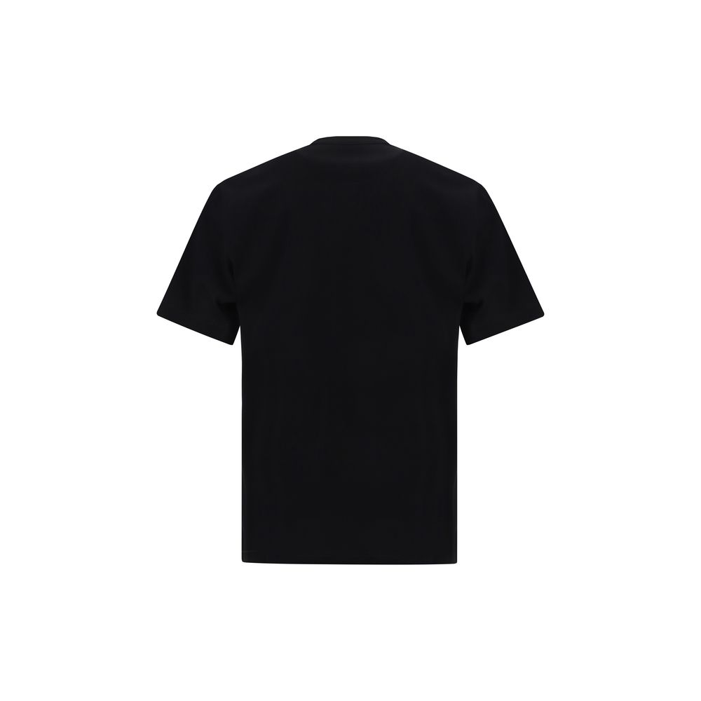 Fendi Black Cotton T-Shirt Fendi