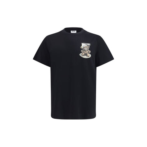 Moschino Black Cotton T-Shirt Moschino