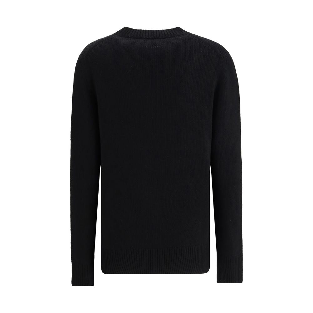 Burberry Black Wool Sweatshirt Burberry
