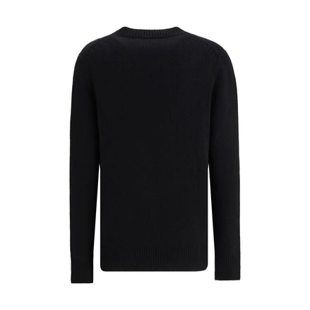 Burberry Black Wool Sweatshirt Burberry