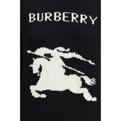 Burberry Black Wool Sweatshirt Burberry