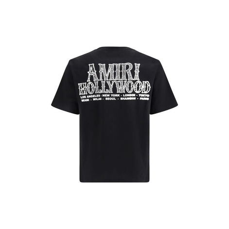 Amiri Black Cotton T-Shirt Amiri