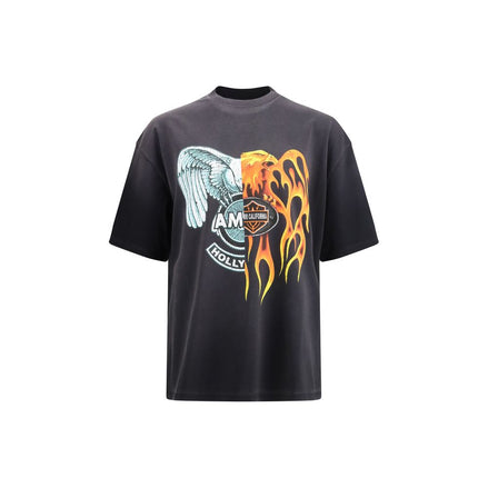 Amiri Black Cotton T-Shirt Amiri