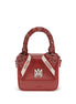 Amiri Red Calf Leather Bos Taurus Handbag Amiri