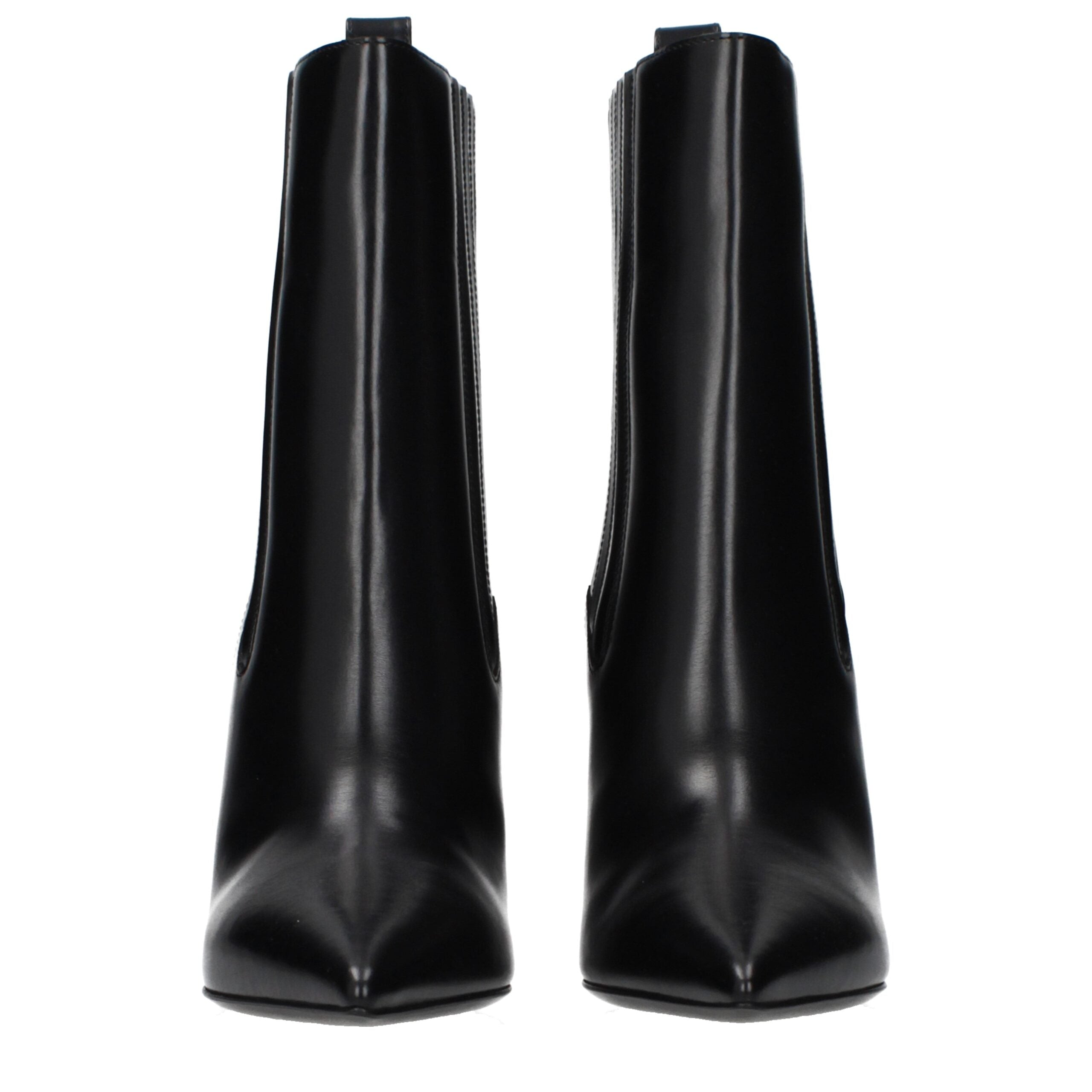 Valentino Garavani Black Leather Ankle Boots Valentino Garavani