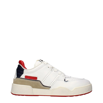 Isabel Marant White Leather Low Top Sneakers Isabel Marant