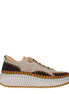 Chloé Multicolor Fabric Chunky Sneakers Chloé
