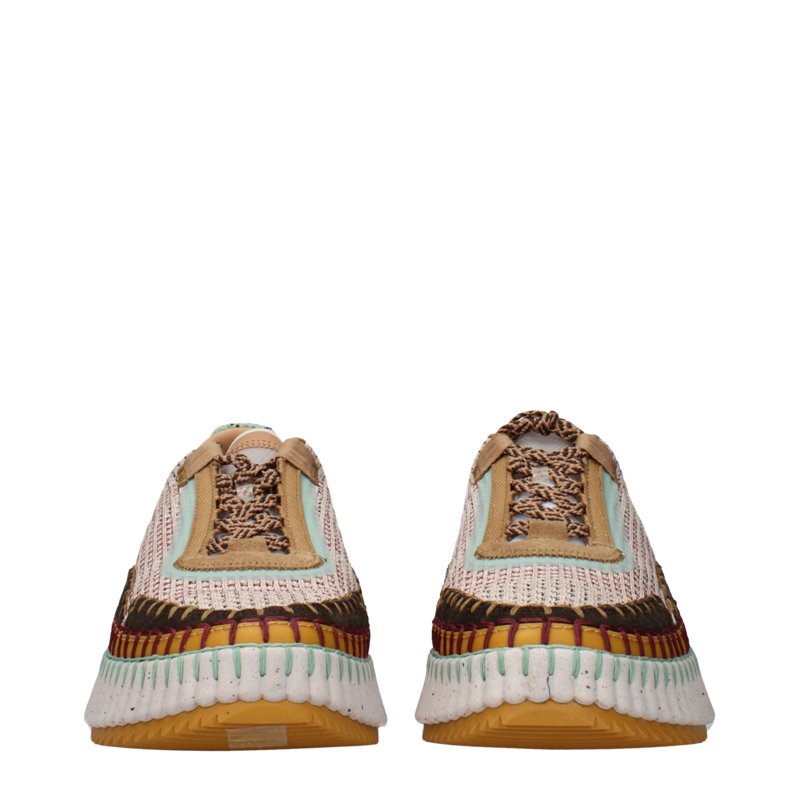 Chloé Multicolor Fabric Chunky Sneakers Chloé