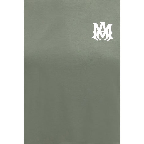 Amiri Green Cotton T-Shirt Amiri