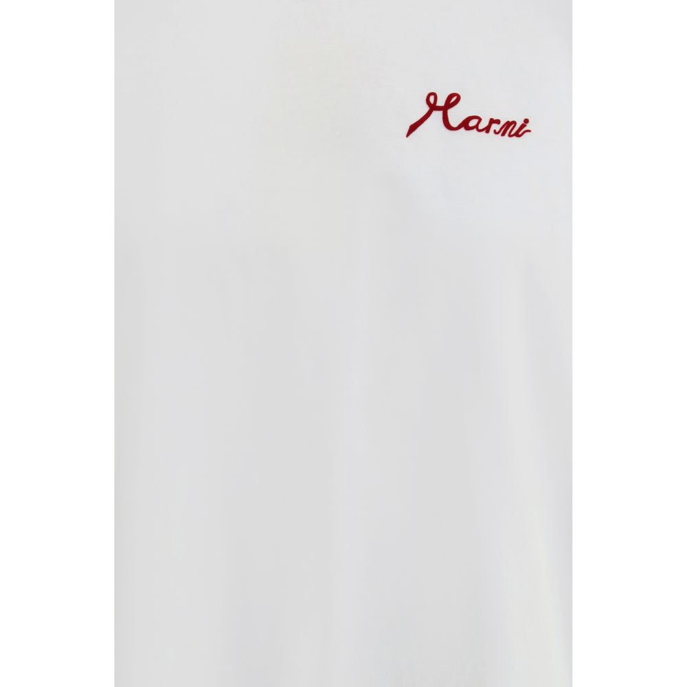 Marni White Cotton T-Shirt Marni