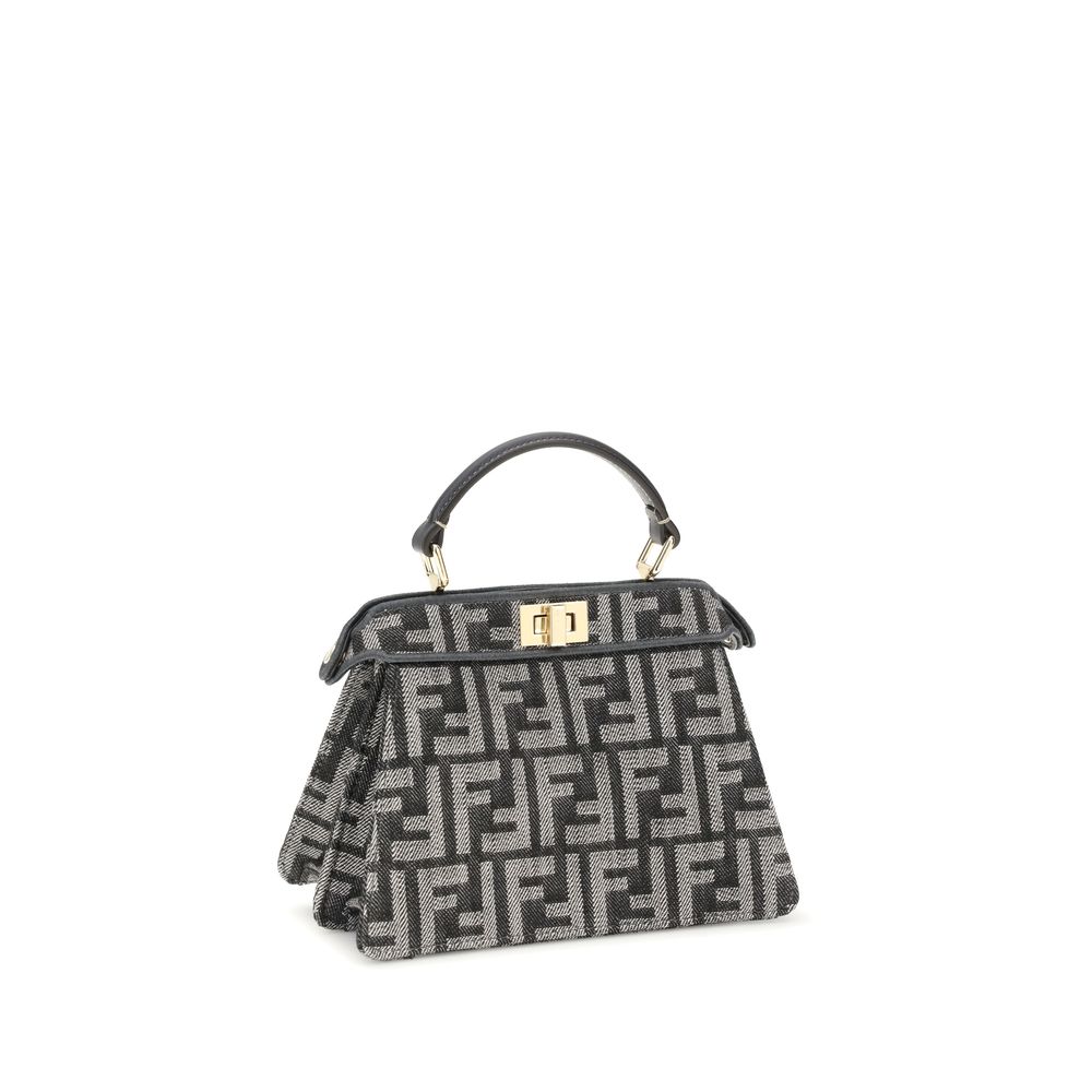 Fendi Blue Fabric Shoulder Bag Fendi