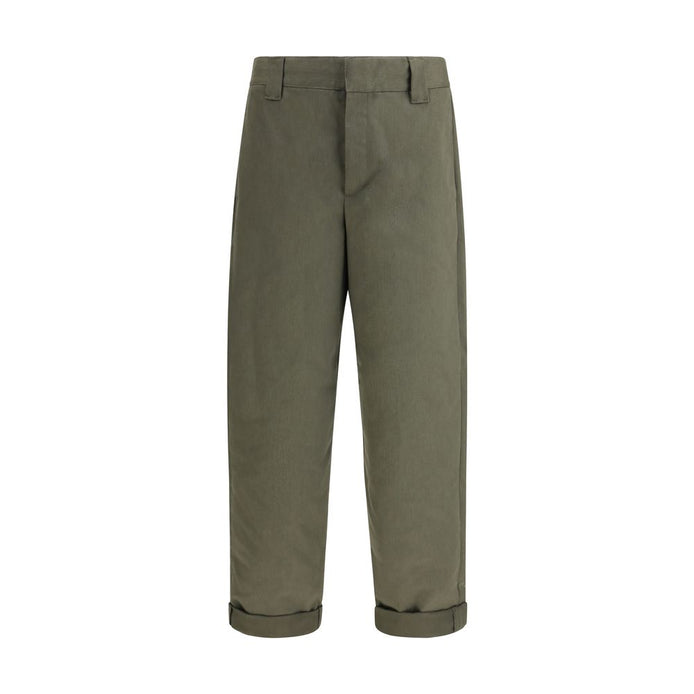 Golden Goose Green Cotton Chino Pants Golden Goose