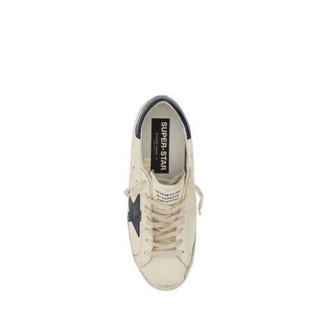 Golden Goose White Goatskin Low Top Sneakers Golden Goose