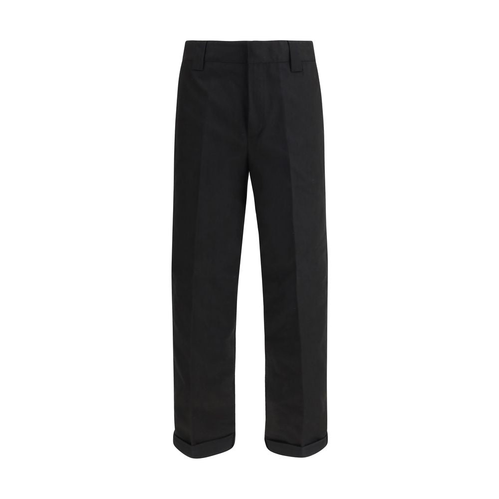 Golden Goose Black Cotton Chino Pants Golden Goose