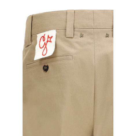 Golden Goose Bicolor Cotton Chino Pants Golden Goose