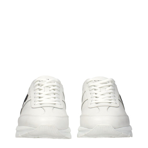 Celine White Leather Athletic Sneakers Celine