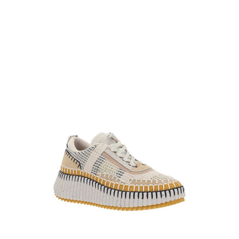 Chloé Brown Rubber Sneakers Chloé