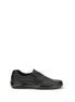 Prada Black Calf Leather Bos Taurus Slip-On Loafers Prada
