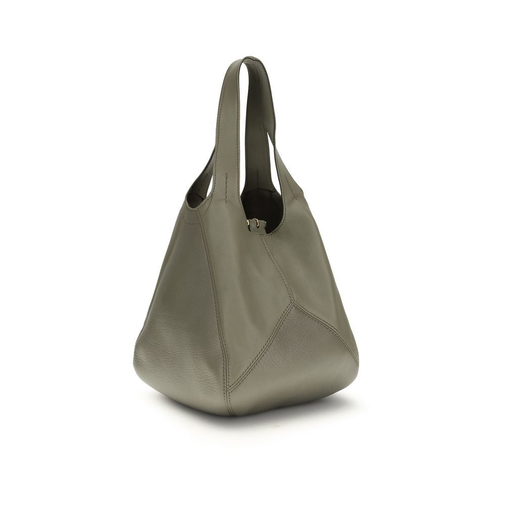 Chloé Green Buffalo Leather Shoulder Bag Chloé