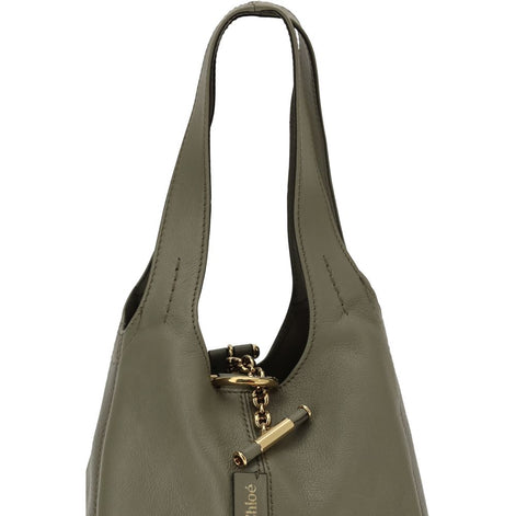 Chloé Green Buffalo Leather Shoulder Bag Chloé