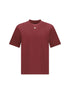 Fendi Bordeaux Cotton T-Shirt Fendi