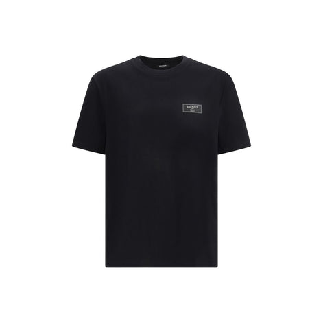 Balmain Black Cotton T-Shirt Balmain
