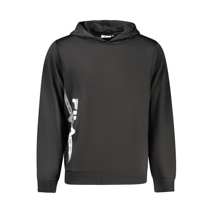 Fila Black Polyester Men Sweatshirt Fila