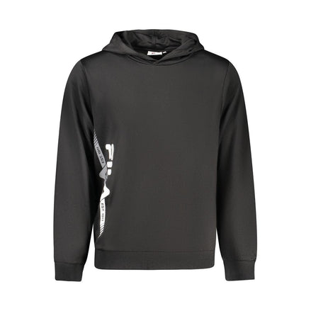 Fila Black Polyester Men Sweatshirt Fila