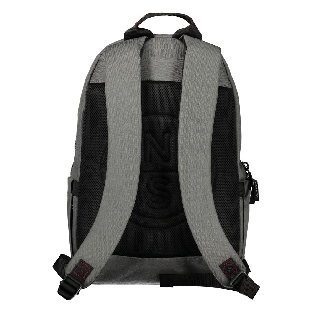 North Sails Grigio Polyester Men Backpack North Sails