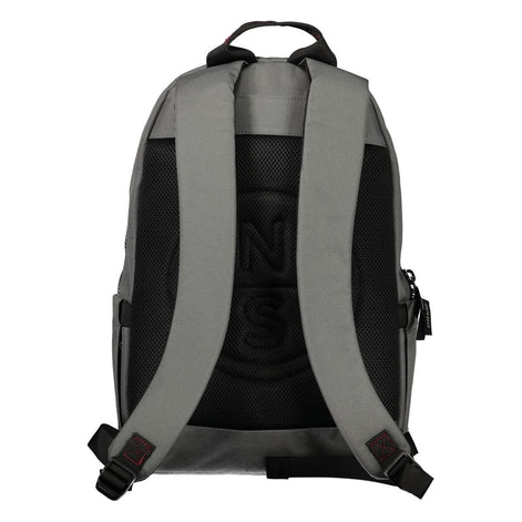 North Sails Grigio Polyester Men Backpack North Sails