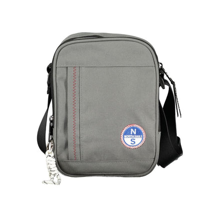 North Sails Grigio Polyester Men Shoulder Bag North Sails