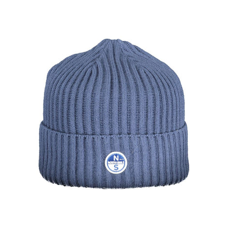 North Sails Blue Cotton Men Cap North Sails