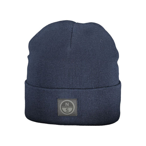 North Sails Blue Polyester Men Cap North Sails