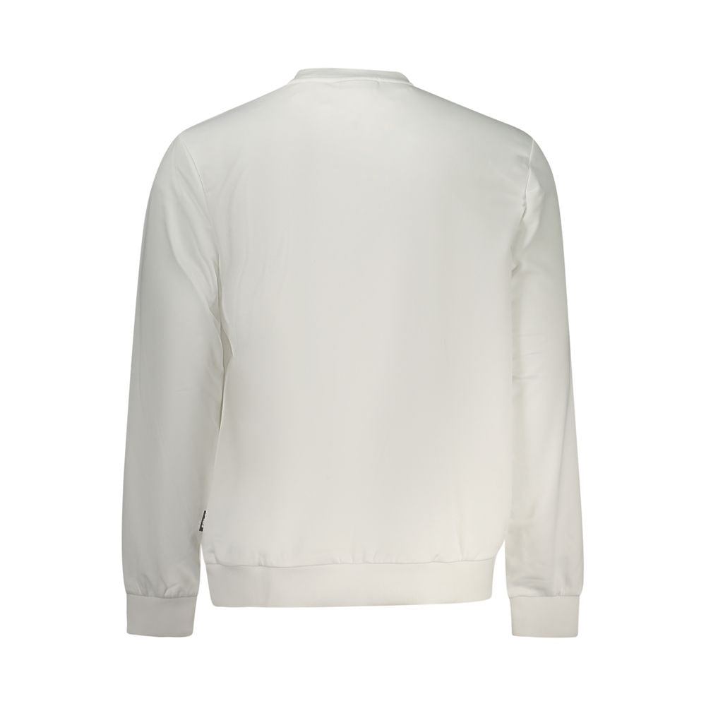 Fila White Polyester Men Sweatshirt Fila