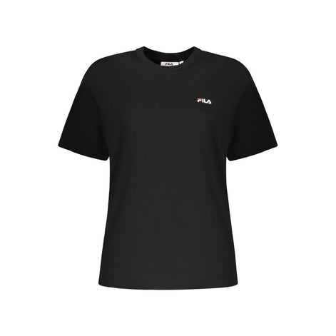 Fila Black Cotton Women T-Shirt Fila