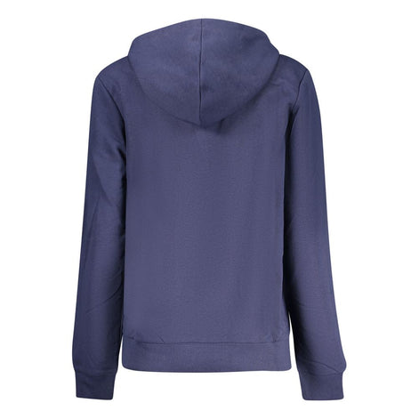 Fila Blue Cotton Women's Hooded Sweatshirt Fila